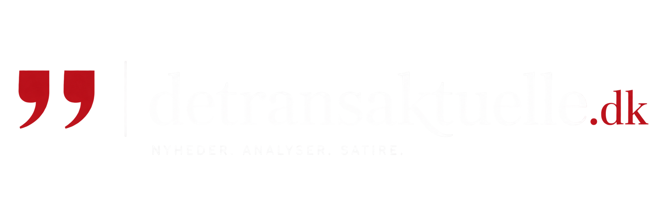 detransaktuelle.dk – Nyheder. Analyser. Satire.
